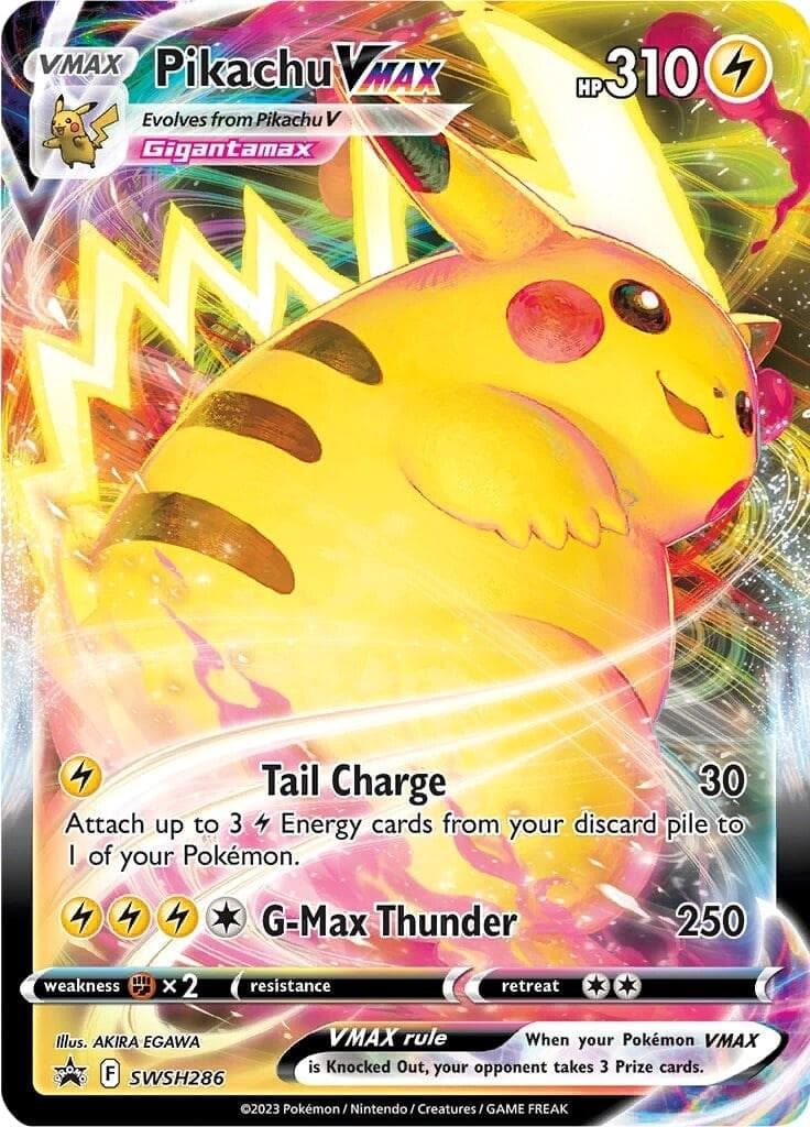 Pikachu VMax #SWSH286 - NM