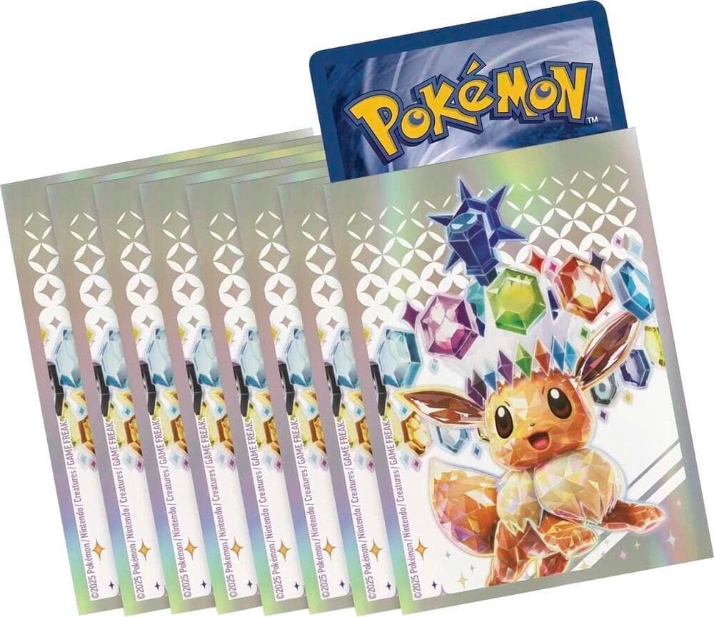 Prismatic Evolutions ETB Card Sleeves - Eevee (65 Pack)