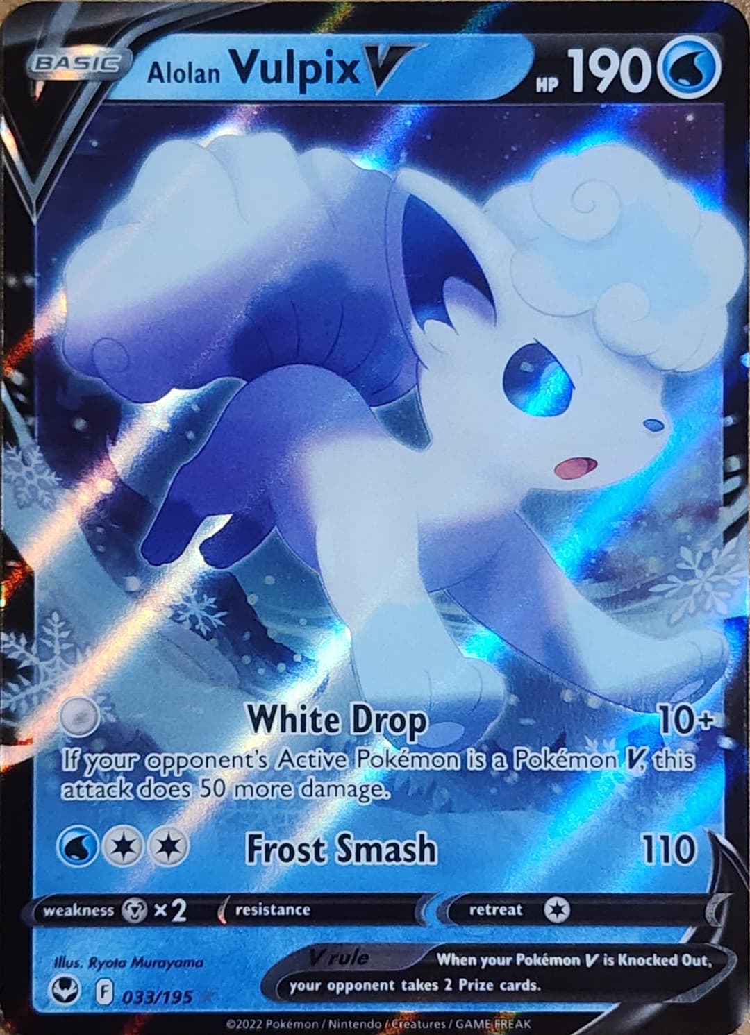 Alolan Vulpix V #33