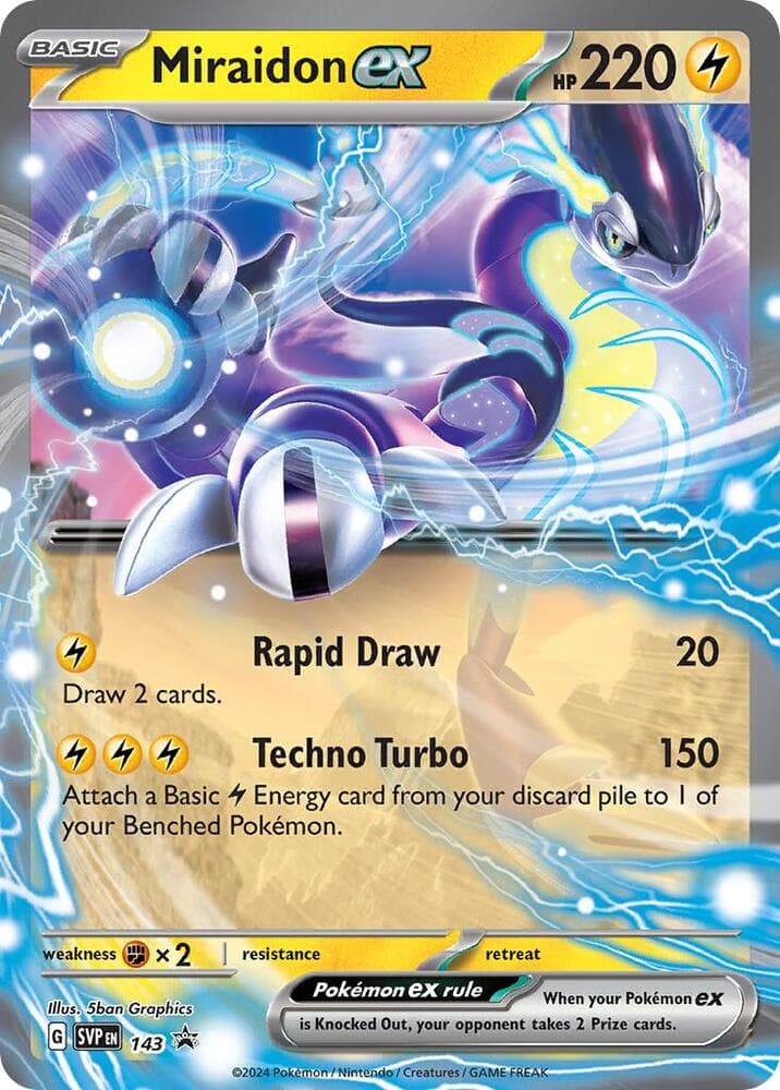 Miraidon Ex #143 - NM