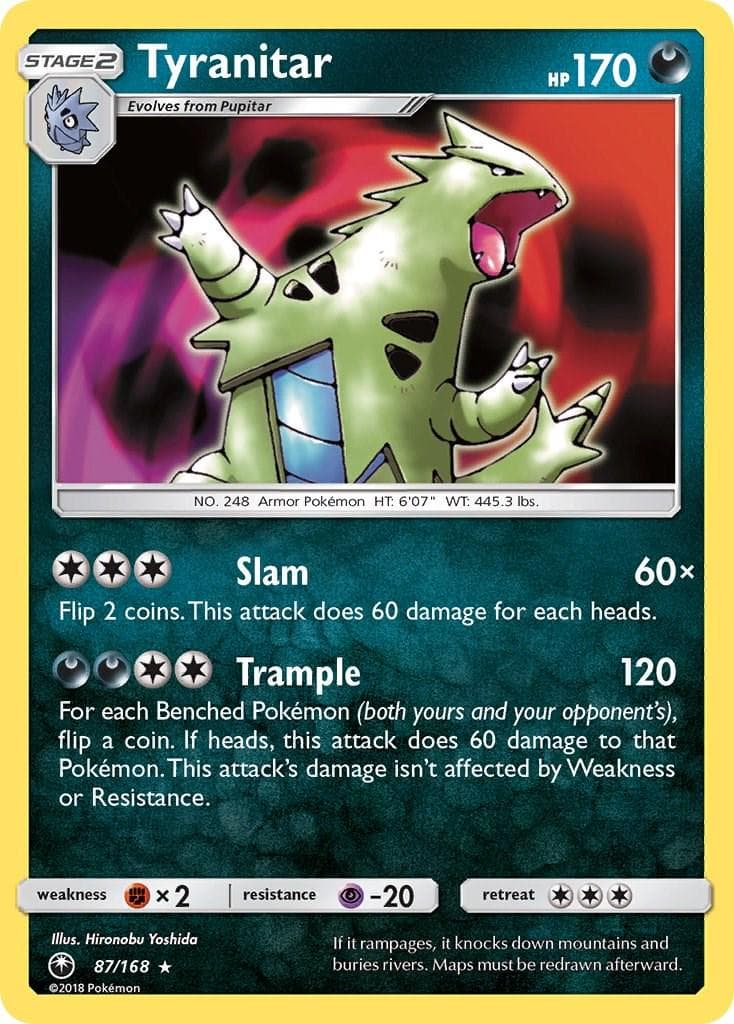 Tyranitar #87 - HOLO - LP
