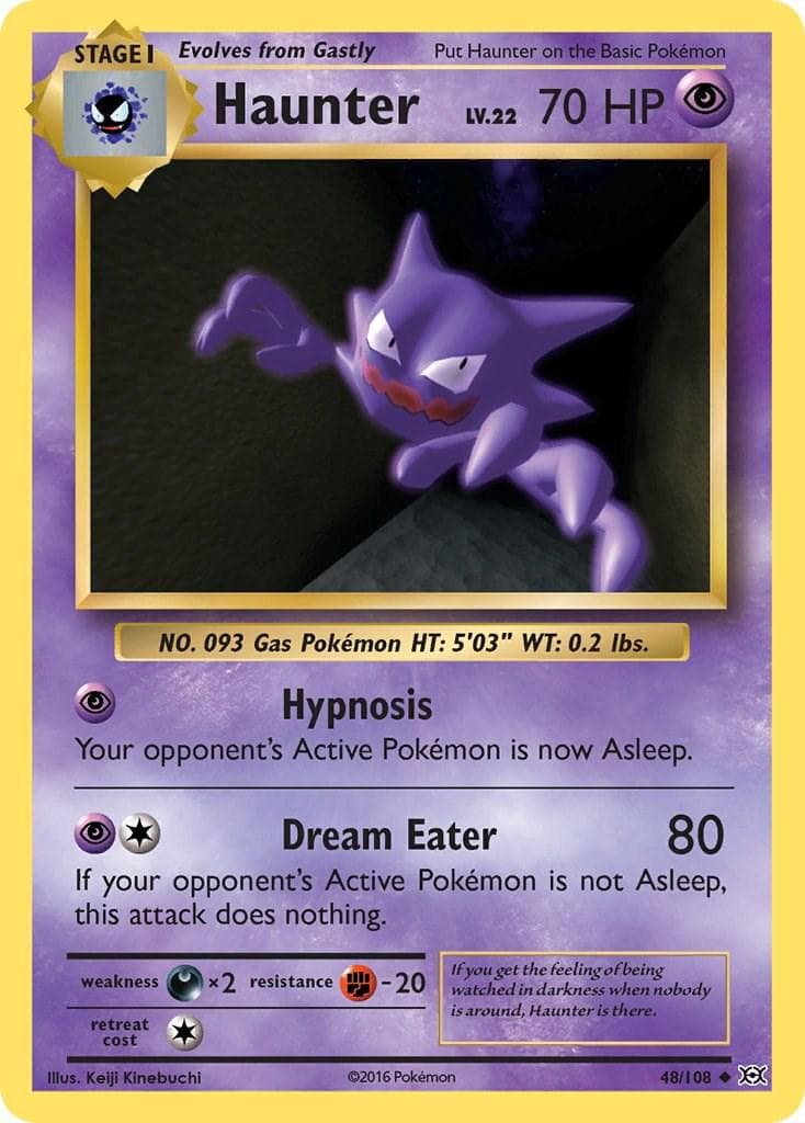 Haunter #48  - XY - Evolutions