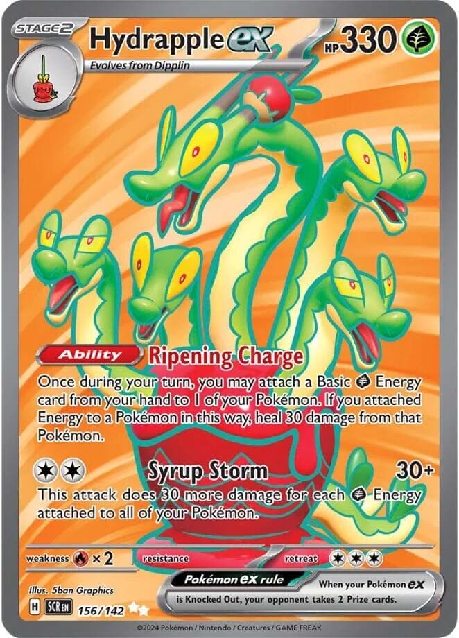 Hydrapple ex #156 - NM