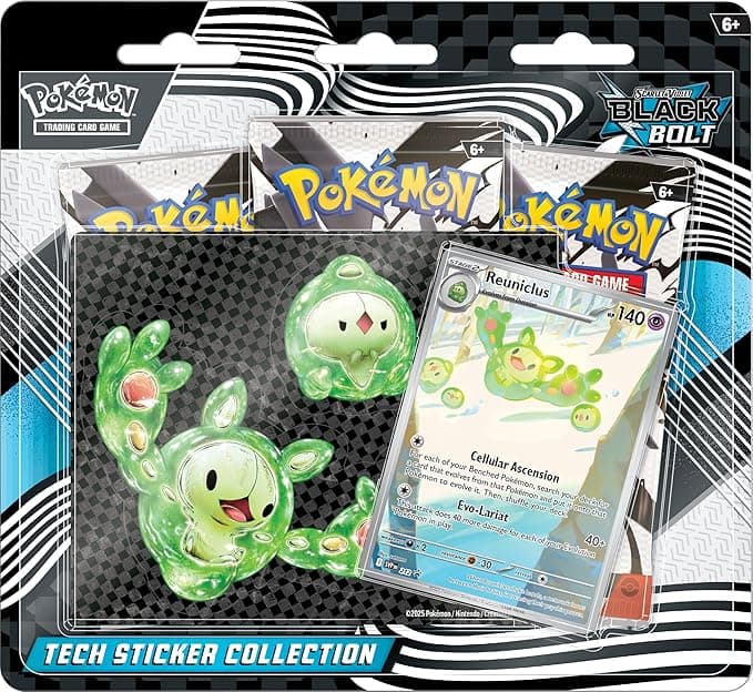 Black Bolt Tech Sticker Collection - Reuniclus